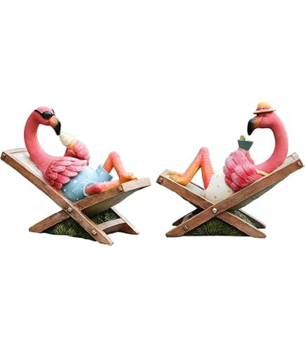 Yoga-Flamingo-Figuren Aus Harz – 3 Stück, Je 5x6,2 Cm, In Rosa, Für Garten, Schreibtisch Oder Deko