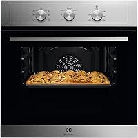 Electrolux Serie 300 Forno da Incasso Multifunzione, Capacità 58 L, EOH2H00BX Classe A, 590x594x560 mm, Acciaio Inox Antimpro