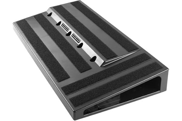 Gitarrpedalbräda strömförsörjning pedalboard gitarrtillbehör | Bärbar pedalhylla lätt pedaltavla för gitarrist basassistent musiker