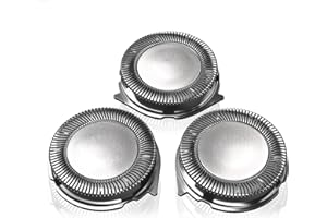 RE-WECHSEL SH30 Tête de rasoir compatible avec Philips Series 3000, 1000, Star Wars, Aquatouch, Système rotatif à 360°, Nettoyage Facile (3 unités)