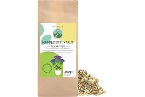 Alpi Nature Mariatistel Те 250g, Torkad och Skuren Mariatistelört, Mjölktistel Te, Mariatistelte