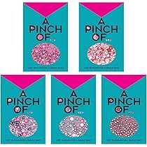 Sprinkles By Post. Valentine's Day Cupcake Sprinkles Mix (50g). Pink And Black Edible Birthday Cake Decorations For Home Baking. Princess Themed Kids Party Cookie Toppers - View #6