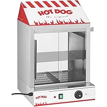 Macchina Per Hot Dog Professionale Royal Catering - 1000W, Fino A 100 Wurstel E 25 Panini - Foto 5