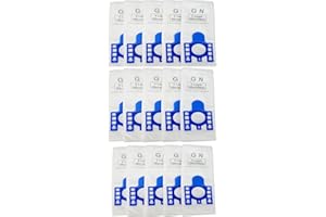 AVERN CLEANING SUPPLIES Avern GN Type Vacuum Hoover Bags (12 Pack) For Miele Classic C1 Complete C2 C3 Cat & Dog, Powerline, Silence Ecoline Vacuum Cleaners (12 Bags) + 2 Filters