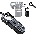 JJC TM-M LCD Timer Remote Control for Nikon D600 D7100 D7000 D5200 D5100 D5000 D3200 (Black)