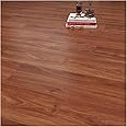 FLOREXP Vinyl Flooring - Lino Flooring,Peel & Stick Floor Tiles Self Adhesive Floor Tiles,2mm 18pcs Waterproof,for Kitchen Living Room Floor Plank(2.51m²,Cherry Chestnut),