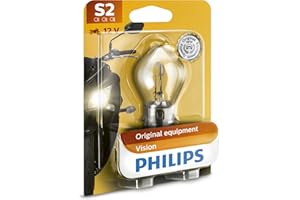 Philips Vision Moto S2, Ampoule De Phare De Moto, Blister De 1