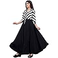 Aarya Designer Women Crepe Printed Collar Neck Full Lenth Gown || Stylish Gown for Girls || Full Length Gown for Women & Girls