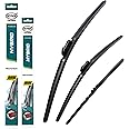 Wiper Blades Fits Range Rover Sport 2017-2022 Facelift Model Heyner Hybrid 24" 20" TLC 15X1 Full Set