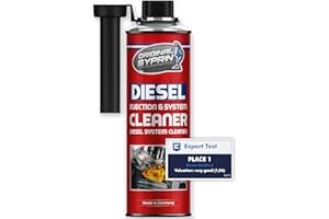 SYPRIN Diesel Cleaner 500ml - cleaning and maintenance of diesel fuel systems and motors I diesel cleaner additives for injector dpf particulate filter motor