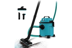 Cecotec Aspiradora con Cable en Seco y Húmedos - Aspirador Sólidos y Líquidos 16L Conga Rockstar Wet & Dry Compact Garden Plus. 1200W, Ligero, Compacto, Doble Función de Succión y Soplado, Accesorios