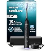 Philips Sonicare 7100 Şarjlı Diş Fır&ccedil;ası, 21 G&uuml;n Şarj, 10 kat plak temizliği, Işıklı basın&ccedil; sens&ouml;r&uuml;, Diş etlerine nazik, 12 m