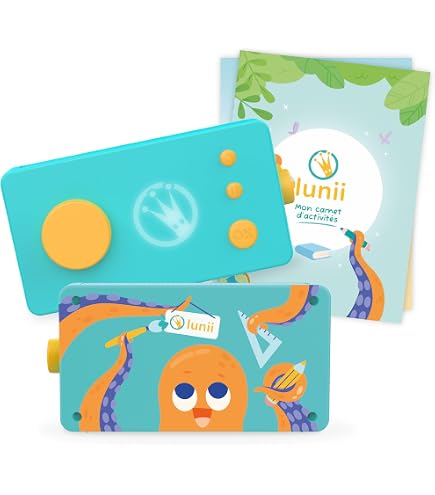 Coffret Lunii Aventures Fantastiques - Conteuse Interactive + 4 Livres Audio + Carnet D'activités