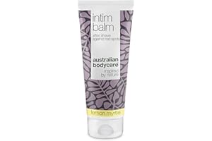 Australian Bodycare Intim Balm, 100ml | Odżywczy balsam po goleniu do okolic intymnych | Zapobiega zaczerwienieniu, wrastaniu włosków, podrażnieniom po goleniu | Z 100% Olejkiem z Drzewa Herbacianego