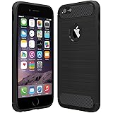 Hianjoo Cover Compatibile per iPhone 6/6s, Custodia Morbida Anti-Graffio TPU Sottile Invisibile con Bordo Protettiva Case Cus