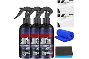 ERISAMO 3 in 1 High Protection Quick Car Coating Spray, Multi-Functional Coating Renewal Agent, 3 in 1 Ceramic Car Coating Spray, Ceramic Car Wax Polish Spray (3Pcs)