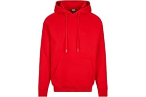 URBAN CLASSICS Felpa con Cappuccio Uomo Inverno, Hoody Tinta Unita Basic Casual Style, Disponibile in Diversi Colori, Taglie XS - 5XL