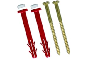 TOX Fixation WC sur Pied Toilet XL Cap, blanc, un ensemble,04510135