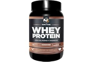 FERAGUI PHARMA Whey Protein Pura 100% | Proteína en Polvo Colágeno, Magnesio y Vit B6 | Aminoácidos + BCAA´s | Mejora el desarrollo y la recuperación muscular | Proteína con enzimas digestivas | 1kg (1KG, Chocolate)