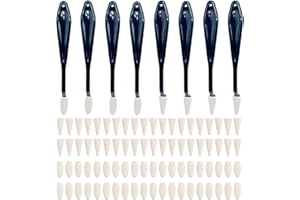 TSHAOUN 8 Pezzi Gomma per Schizzi, Kit Disegno Professionale, Estompeur Dessin, Gomma Pane con 80 Teste Spugne, Gomme Per Schizzi Composto, per Studente, Pittore