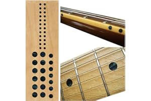 Inlaystickers Marqueurs de Frettes pour Guitares & Basses - Custom Dots Set - Perle Noire F-085CD-BP-AZ