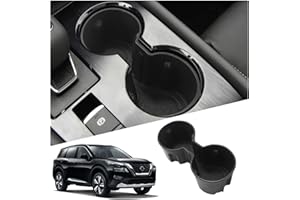 Ruiya für Nissan X-Trail T33 2022 2023 2024 Becherhalter Aufbewahrungsbox, Getränkehalter Mittelkonsole Getränkehalter Cup Holder Ablagefach Becherhalter Wasserflaschen Interieur XTrail Zubehör