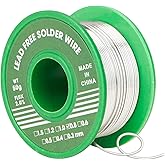 Lötzinn, Lötzinn Elektronik, Bleifreies Lot mit Kolophonium Kern (Sn99,3 Cu0,7/0,8mm,50g)