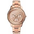 Fossil Stella Sport Analog Rose Gold Dial Women's Watch-ES5106