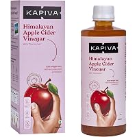 Kapiva Himalayan Apple Cider Vinegar with Mother Vinegar 500ml | Unfiltered Unpasteurized and Undiluted | Suitable for…