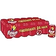 Rubicon 24 Pack Sparkling Pomegranate Flavoured Fizzy Drink with Real Fruit Juice, Handpicked Fruits for a Temptingly Intense Taste "Made of Different Stuff" - 24 x 330ml Cans