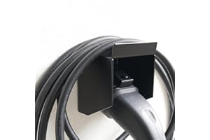 ‎EVIFY EVify Typ 2 Wandhalterung aussen, Halterung für Ladekabel – Widerstandfähige Kabelhalterung mit Wetterschutz Wallbox & Elektroauto