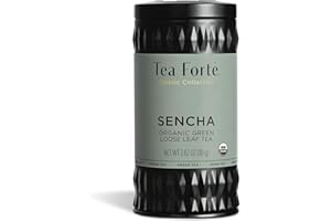 TEA FORTE TEA Fortè SENCHA latta 80g Tè Verde Giapponese biologico sfuso