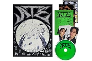 JYP Ent. - Stray Kids - ATE (Boom Ver.) Photobook + CD-R + Photocard + 4-CUT Photo + 2 Pin Badges + 5 Extra Photocards - Album Collector - Small - Paperboard - 64 Pages - 12 Pieces