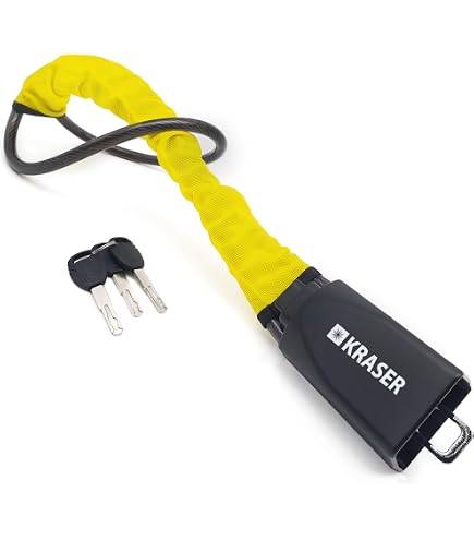Blueshyhall Immobilizzatore per auto, volante fino alla presa della cinghia, lucchetto per auto, antifurto per auto, immobilizzatore, blocco per volante auto (nero
