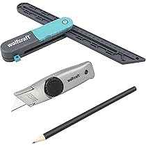 Wolfcraft Kit Montaggio Laminato - Squadra Multiuso, Calibro Contorni, Adattatore Laminati - Foto 10