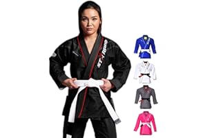 Starpro Durable BJJ Gi for Men & Women – Reinforced Pearl Weave Jiu Jitsu Suit | Lightweight, Preshrunk Jiu Jitsu Gi for All Levels