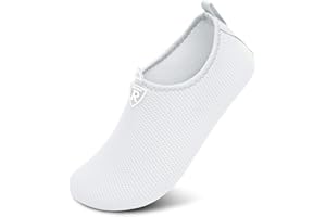 Racqua Men Women Water Shoes Barefoot Beach Swim Shoes Quick Dry Aqua Yoga Socks for Pool Travel Kayaking River