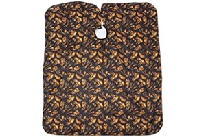 MXTECH Mantella da barbiere traspirante, mantella per parrucchiere, donna uomo