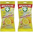 Greenshield Anti Bacterial Household Wipes Pack of 2