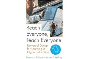 Reach Everyone, Teach Everyone: Universal Design for Learning in Higher Education (Teaching and Learning in Higher Education)