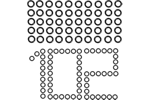 Ohne dir kann ich nicht bin Dart Gummiringe 102 Stück Premium schwarz, für alle gängigen Dartschäfte geeignet, Dartpfeile Zubehör, O-Ringe zur Befestigung der Dartschäfte am Barrel