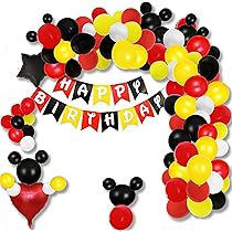 HTN - Forniture Per Decorazioni Per Feste Di Compleanno Di Topolino - Foto 8