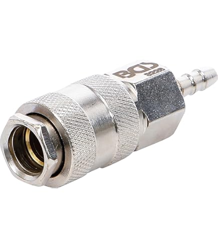 Raccordo Rapido Aria Stile L, Attacco 3/8 Tubo Barb, Corpo Ottone - Foster LN3703