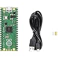 IBest Colourful Pre-Soldered Raspberry Pi Pico RP2040 Microcontroller board with Header Flexible Mini Board Based on Raspberr