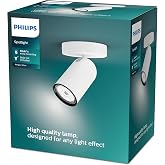 Philips myLiving Pongee Tavan/Duvar Beyaz Spot Lamba GU10 Duy (Ampul birlikte verilmez)