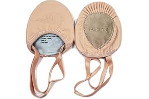 DANCEYOU Demi Pointes Chaussures Danse Gymnastique Rythmique Chaussons Ballet du Ventre Jazz Yoga Danse Moderne pour Femme Fille