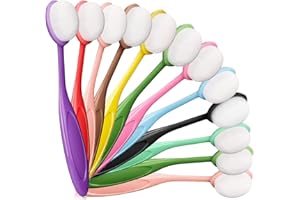 KAYZON Craft Ink Blending Brush, Blending Brushes for Crafts Colorful Ink Blending Brush Stencil Brushes Set Art Blender Blending Paper Crafter For Painting Ink Background Stencil Stamp Home Artist (5 Packs)