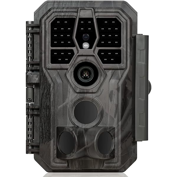 GardePro E5 Trail Camera, 48MP 1296p Game Camera With Ultra Fast 0.1s
