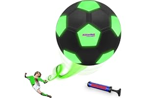 Kickerball - Curve and Swerve Football Toy - Kick Like The Pros, Great Gift for Boys and Girls - Perfect for Outdoor & Indoor Match or Game, Bring The World Cup to Your Backyard