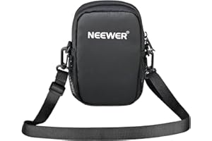 NEEWER Borsa a Tracolla per Fotocamera, Camera Case da Viaggio Impermeabile Leggera Compatta per Fotografi, Compatibile con DJI Osmo Pocket 3 iPhone DSLR Mirrorless Piccoli Accessori Fotografici, PB13